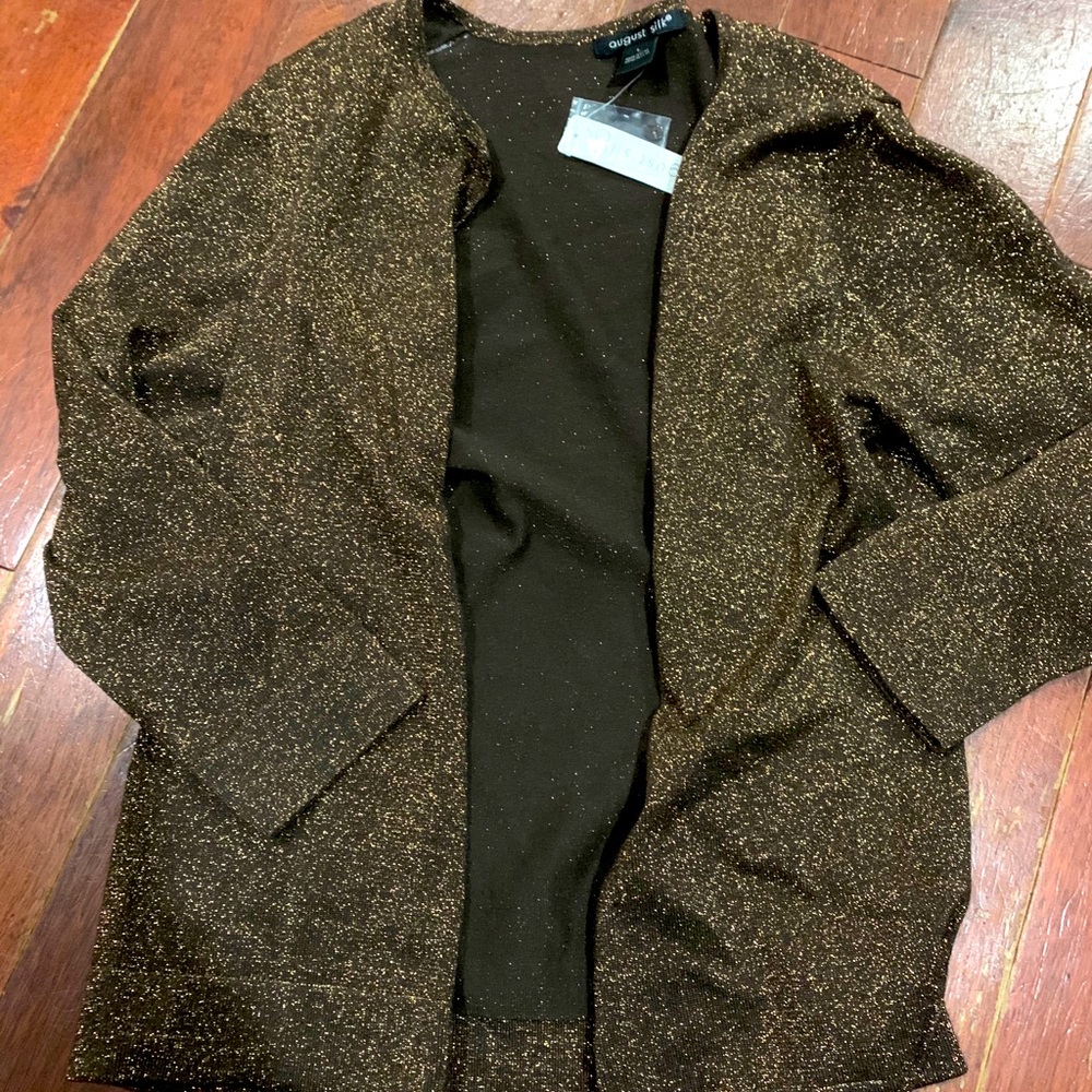 August Silk sparkly cardigan